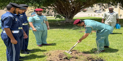 كلية الشرطة تحتفي باليوم العالمي لمكافحة التصحر