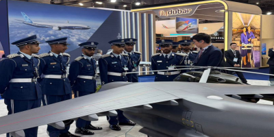 كلية الشرطة تشارك في معرض دبي للطيران